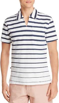 OOBE Circuit Striped Regular Fit Polo Shirt