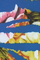 Thumbnail for your product : McQ Floral-printed stretch-jersey leggings
