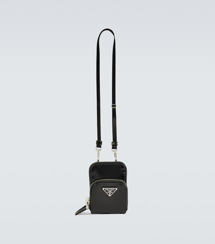 Prada Leather messenger bag - ShopStyle