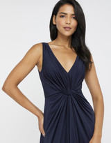 Thumbnail for your product : Under Armour Jessie Jersey Twist V Neck Maxi Dress Blue