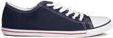 Thumbnail for your product : ASOS Plimsolls With Toe Cap
