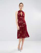 Thumbnail for your product : Endless Rose Frill Hem Key Hole Lace Dress