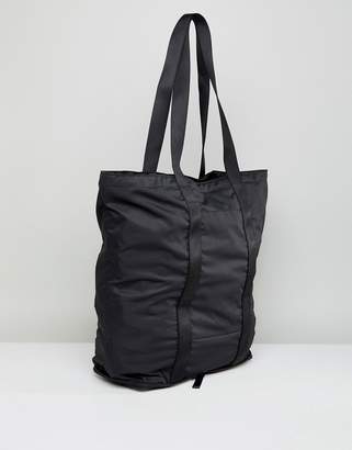 Calvin Klein Packable Shopper Bag In Black