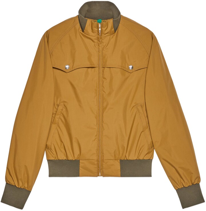 Gucci Gg Jacquard Cotton Jacket Shopstyle