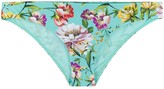 Thumbnail for your product : Dolce & Gabbana Floral Print Bikini Bottoms