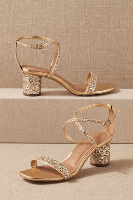 2 inch sparkly heels