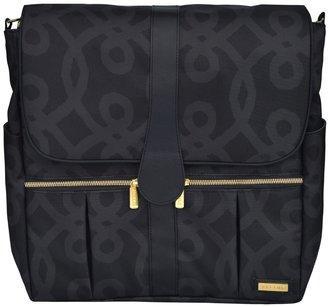 JJ Cole Backpack Diaper Bag - Black and Gold