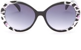 Thumbnail for your product : Steve Madden Women's Animal Print Plastic Fashion Sunglasses