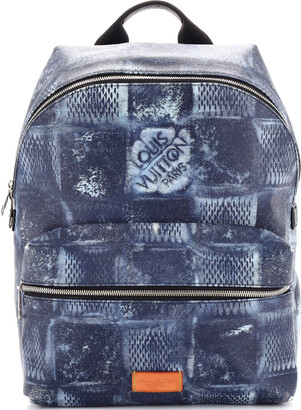 Louis Vuitton Backpacks Blue Leather ref.228973 - Joli Closet