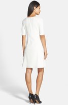 Thumbnail for your product : Donna Ricco Cable Knit A-Line Sweater Dress