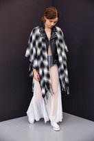 Thumbnail for your product : Urban Outfitters Plaid Fringe Blanket Scarf