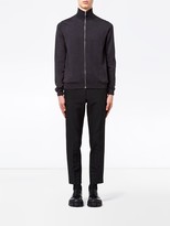 Thumbnail for your product : Prada Zipped Turtle Neck Cardigan