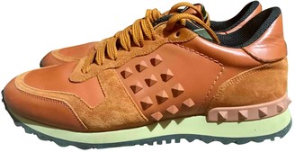valentino trainers orange