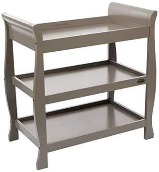 O Baby Obaby Stamford Open Changing Unit - Taupe Grey