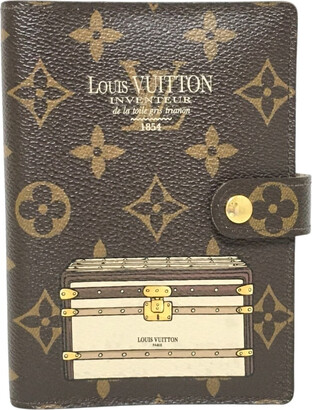 Louis Vuitton Couverture Agenda Fonctionnel Pm Brown Canvas Wallet  (Pre-Owned) - ShopStyle