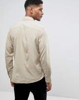 Thumbnail for your product : Jack and Jones Vintage Shirt In Slim Fit With Military Pockets