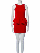 Thumbnail for your product : MICHAEL Michael Kors Crew Neck Mini Dress Red