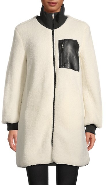 longline boucle coat