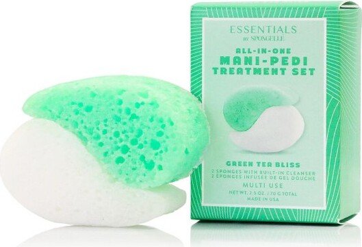 Spongelle GreenTeaBlissMani-PediTreatmentSet|Essentials