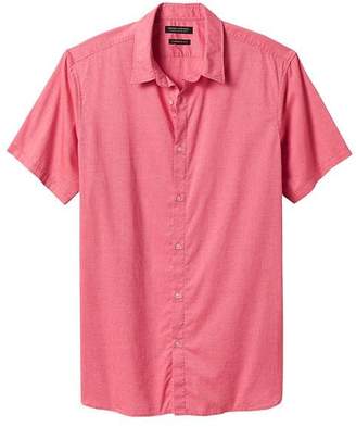 Banana Republic Camden Standard-Fit Short-Sleeve Custom-Wash Shirt