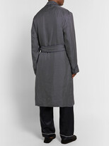 Thumbnail for your product : Paul Stuart Piped Puppytooth Cashmere Robe