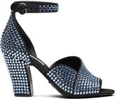 Thumbnail for your product : Prada Crystal-Embellished Sandals