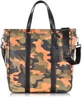 Thumbnail for your product : Michael Kors Large Jet Set Men's Camo Eco Leather Tote