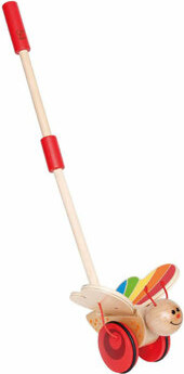 Hape Push and Pull Butterfly Walking Toy