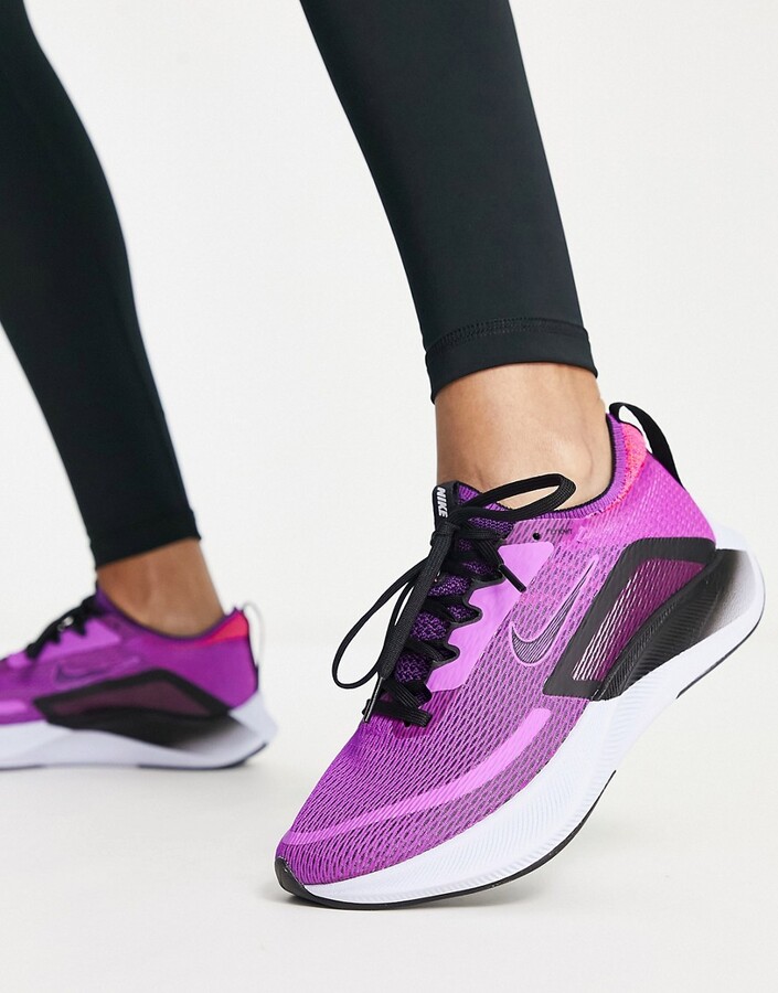 nike pink and purple trainers