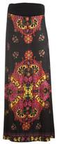 Thumbnail for your product : Arden B Knit Border Print Maxi Skirt