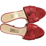 ferragamo red sandals
