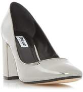 Thumbnail for your product : Dune Ladies ACAPELA Round Toe Block Heel Court Shoe in Pewter Size UK 5