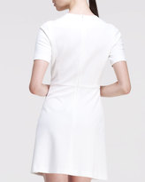 Thumbnail for your product : Stella McCartney Short-Sleeve Fit-and-Flare Dress