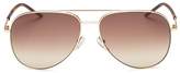 Thumbnail for your product : Marc Jacobs Aviator Sunglasses, 59mm