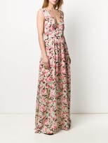 Thumbnail for your product : Pinko Micro Pleat Maxi Dress