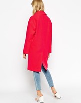 Thumbnail for your product : ASOS Coat in Cocoon Fit