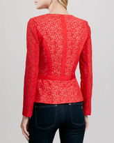 Thumbnail for your product : Erin Fetherston Lenore Lace Fit-and-Flare Jacket