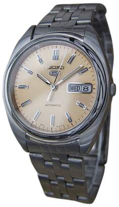 Seiko 5 Stainless Steel Automatic Mens 37mm Watch 1980s