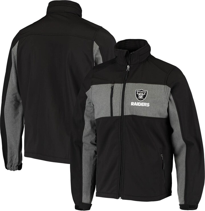 Las Vegas Raiders Tommy Hilfiger Full-Zip Varsity Jacket - Black