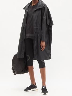 adidas by Stella McCartney Recycled-fibre Blend Windbreaker Jacket - Black