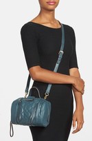 Thumbnail for your product : Marc by Marc Jacobs 'Small Moto Barrel' Quilted Leather Satchel