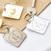Thumbnail for your product : Sophia Victoria Joy Personalised Wedding Keyring