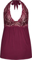 Thumbnail for your product : City Chic Soft & Comfy Babydoll - berry