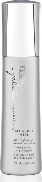 Platinum PlatinumKenraBlow-DryMist(3.4oz)Ultra-LightweightThermalProtectant|Detangles,Smooths,&Softens.