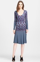 Thumbnail for your product : Tracy Reese Long Sleeve Ruched Jersey Dress