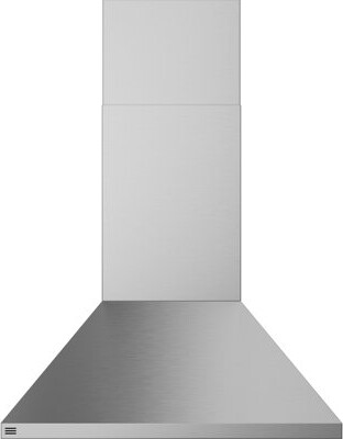 GE 30" Wall-Mount Pyramid Chimney Vent Hood With Clean Air Sensors