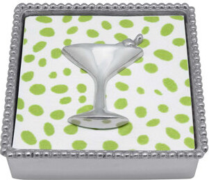 Mariposa Let's Celebrate Cocktail Beaded Napkin Holder