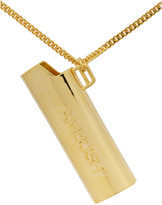 Thumbnail for your product : Ambush Gold Small Lighter Case Necklace