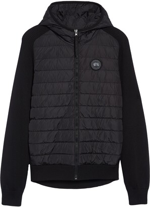 Canada Goose Crofton - Hooded Down Jacket in Green for Men | Lyst UK