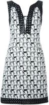 Chanel Vintage robe à motif géométrique en jacquard